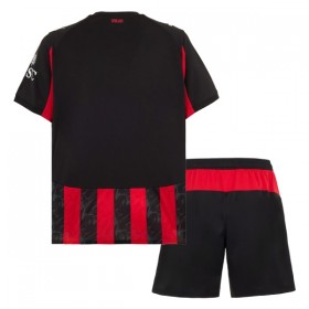 AC Milan Børn Hjemme 2025-26 - Fodboldtrøjer (S/S)